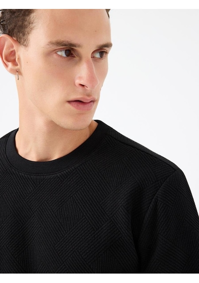 Loft Erkek Sweatshirt Lf2040993 siyah