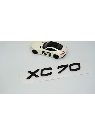 Dk Tuning Xc70 Siyah Abs Bagaj Yazı Logo Volvo İle Uyumlu