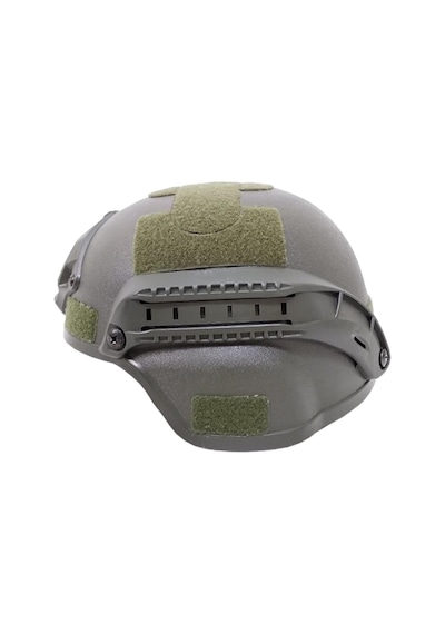 Tactical Airsoft Kask Kompozit Başlık Koruyucu Miğfer Haki-3822 Haki