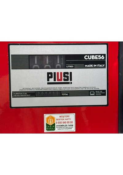 Cube 56 Kabinli Mazot Ve Sıvı Aktarım Pompa Ve Tabanca Seti