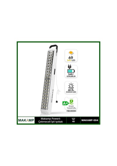 Powerbanklı İpli Işıldak Çok Renkli