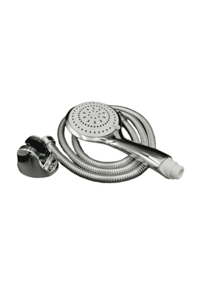 Duş Başlığı Seti Spiral Hortum Hareketli El Duşu Tutacağı Kirece Dayanıklı Çok Renkli