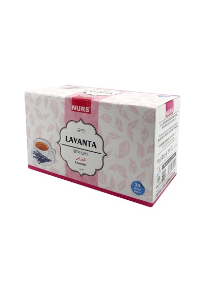 Nurs Lavanta Bitki Süzen Poşet Çay 20 x 2 G