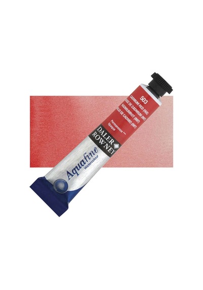 Daler Rowney Aquafine Tüp Sulu Boya 8 Ml. 503 Cadmıum Red Hue Çok Renkli