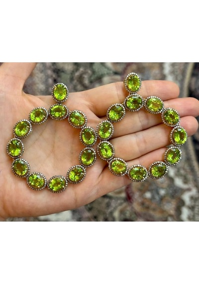 Peridot Elmas Küpe 102