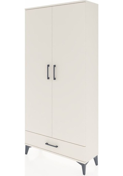 Arges Dolap Tek Raflı Tek Çekmeceli Tek Askılı 88x30x182 Ayta... Aytaşı