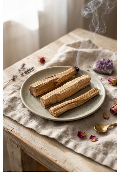 Reyo Palo Santo Doğal Ağaç Tütsüsü 3'lü Paket 3 Adet , %100 Doğal Aromatik Ahşap, Meditasyon, Yoga, Rahatlama Ve Ev Ortamı İçin