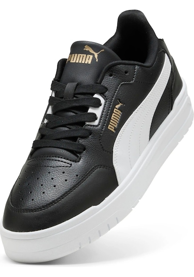 Puma Shuffle Downtown Siyah Beyaz Erkek Sneaker Spor Ayakkabı Siyah