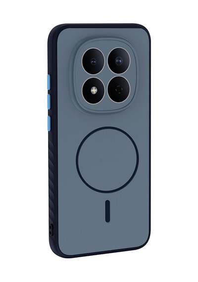 Kilifone - Redmi Note 15 Pro 4g Uyumlu Kılıf Magsafe Özellikli Koruyucu Tea Kapak - Lacivert - T40992