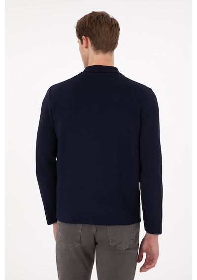U.s. Polo Assn. Erkek Lacivert Hırka Triko 50294169-vr033 Lacivert