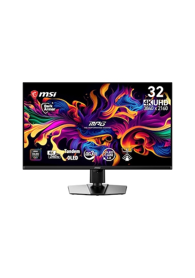 Msı Mpg 322ur Qd-oled X24 31.5 3840x2160 4k Uhd 240hz 0.03 Ms Hdmı Dp Type-c Vesa Display Hdr True Black 500 Amd Freesync Premium Pro Qd-oled Gaming Monitör Msı Mpg 322ur Qd-oled X24 31.5 3840x2160 4k Uhd 240hz 0.03 Ms Hdmı Dp Type-c Vesa Display Hdr True Black 500 Amd Freesync Premium Pro Qd-oled Gaming Monitör