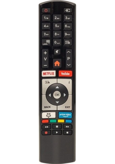 Telefunken Netflix Youtube Prime Video Tuşlu Smart Tv Kumandası