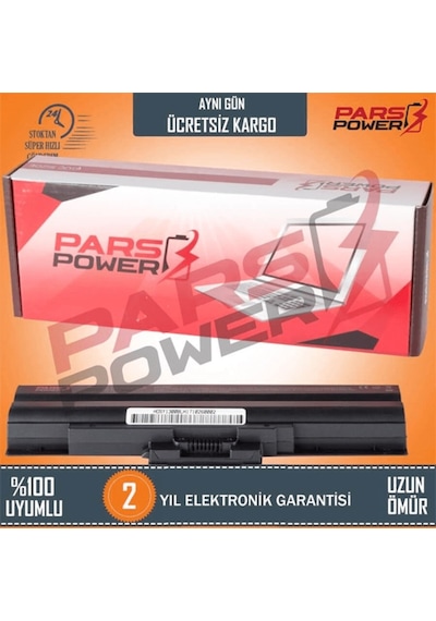 Sony Uyumlu Vaio Vpcs13Z9R Notebook Batarya - Pil (Pars Power) 352267206
