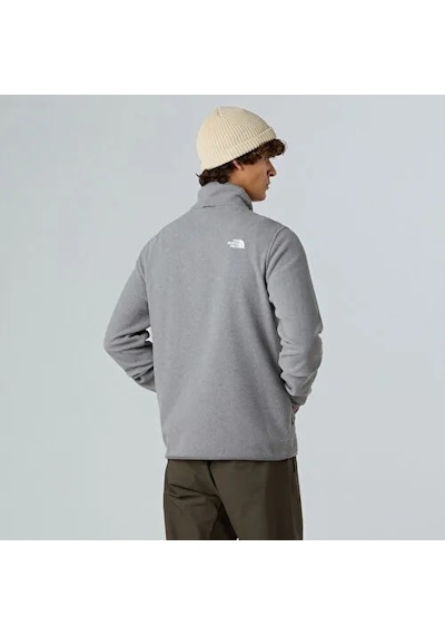 The North Face Glacier Tam Boy Erkek Fermuarlı Polar Ceket Nf0a8d0rcqı1 Gri