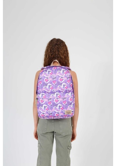 Kaukko Nature Sırt Çantası Flamingo K1708 Lila