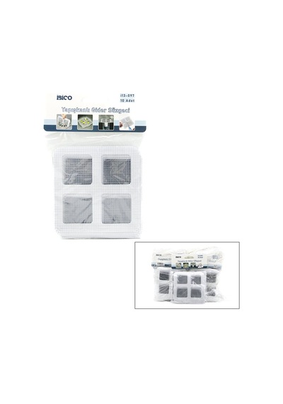 İbico İ13-097 Yapışkanlı Tel Süzgeç 10 Adet 10x10cm- 24'li Paket Diğer