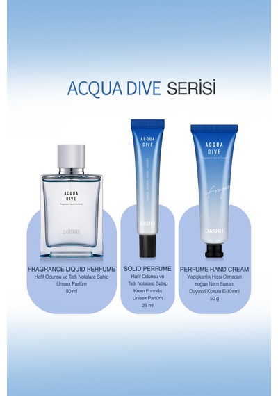 Dashu Acqua Dive Unisex Parfüm 50 ML