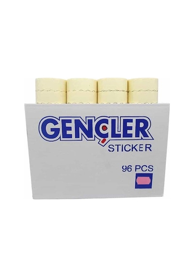 Gençler Mavi Meto Etiketi 4 No (96 Rulo) (1 Rulo 1000 Adet) R4