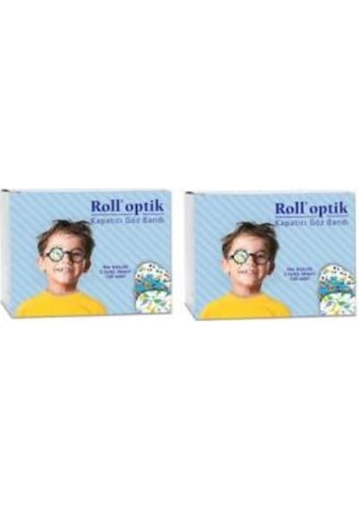 Roll Optik Erkek Kapatıcı Göz Bandı 2 x 100 Adet