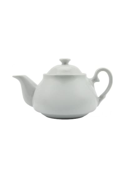 PORSELEN DEMLİK - ÇAYCI -ÇAYDANLIK ÜZERİ TEK DEMLİK-850 ML Beyaz