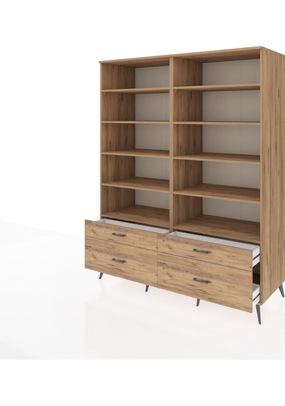 Kronos Gardrop 10 Raflı 4 Çekmeceli 4 Kapaklı 176x59x221 Çam-çam Çam Kronos Gardrop 10 Raflı 4 Çekmeceli 4 Kapaklı 176x59x221 Çam-çam Çam