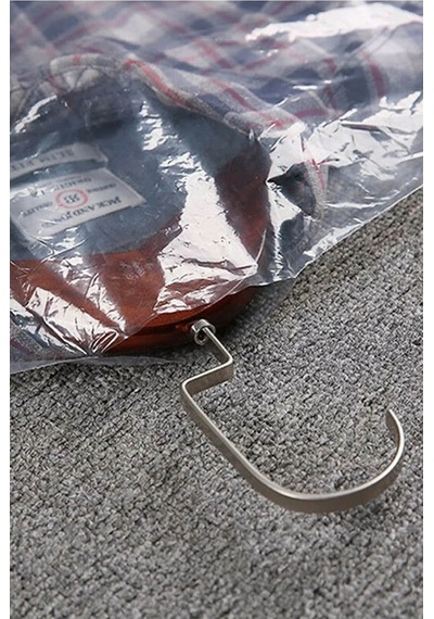 Elbise Kılıfı Şeffaf Elbise Torbası Poşeti 6 Adet 58x90cm DG042