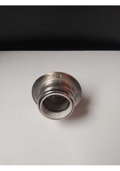 Orgun Dekoratif E27 Rondelalı Krom Metal Duy 10'lu