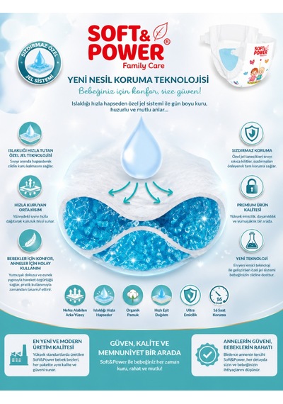 Bebek Bezi No:1 Yeni Doğan 2-5 Kg 40'lı 1 Numara