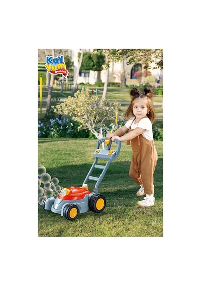 Pilli Köpük Atan Çim Makinası