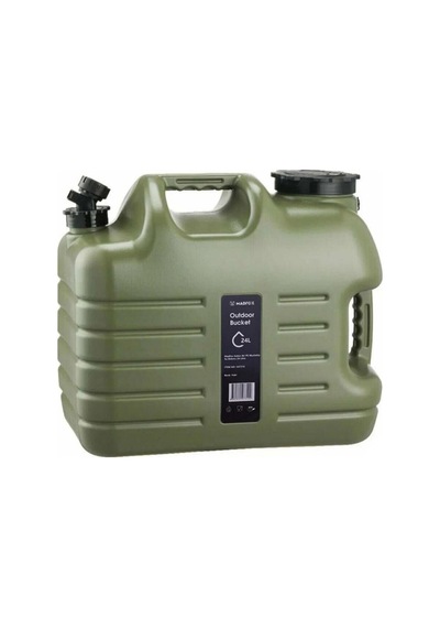 Musluklu Su Bidonu - Madfox Galon Air Pe - 24 Litre - Yeşil - 547310
