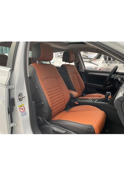 Volkswagen Passat B8 2020 Araca Özel Deri Oto Koltuk Kılıfı (440482669)