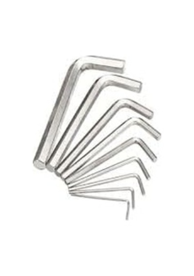 Tr Feyza Yapı Alyan Seti Mini Alyan Anahtarı Takımı 9 Parça Set Çelik 9'lu Birer Adet 2mm-2,5mm-3mm-3,5mm-4mm-5mm-6