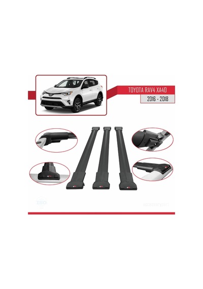 Toyota Rav4 Iv Xa40 Post-facelift 2016-2018 Arası İle Uyumlu Fl