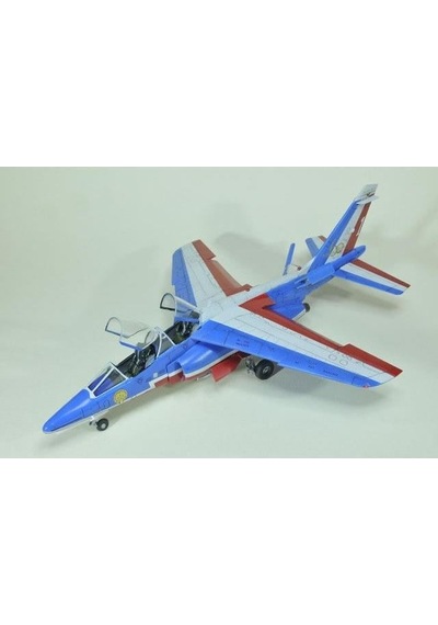 Kinetic K48064 1/48 Ölçek, Alpha Jet Patrouille De France 2017 2-in-1 Savaş Uçağı, Plastik Model Kiti-56339