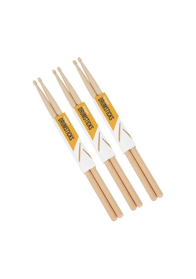 Wagon Drumsticks Hickory 5a Baget 3 Çift