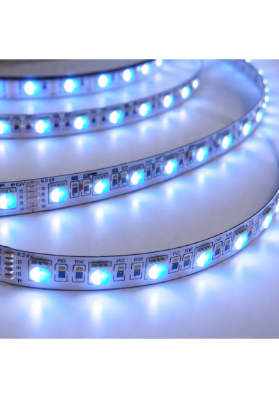 Rgb Led Şerit Bant 5 Metre 12v 5050 Smd 120 Led/m Ip20 İç Mekan Aydınlatma