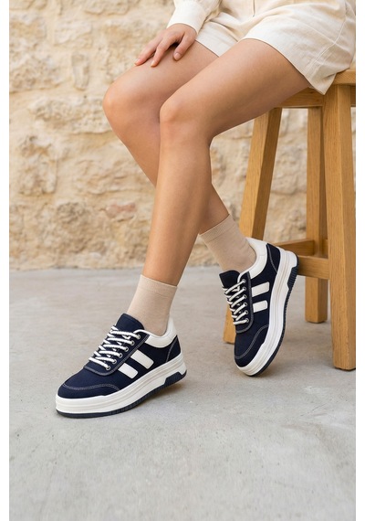 Dark Seer Ds Sapphire Sneaker 2025 Kadın Lacivert-beyaz