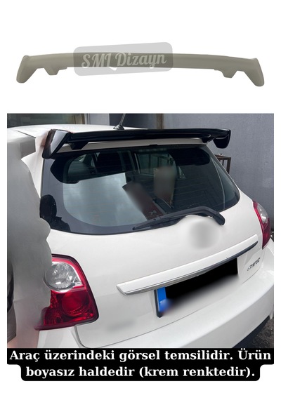 Toyota Auris 2006-2009 Spoiler Plastik Auris Spoyler Rüzgarlık