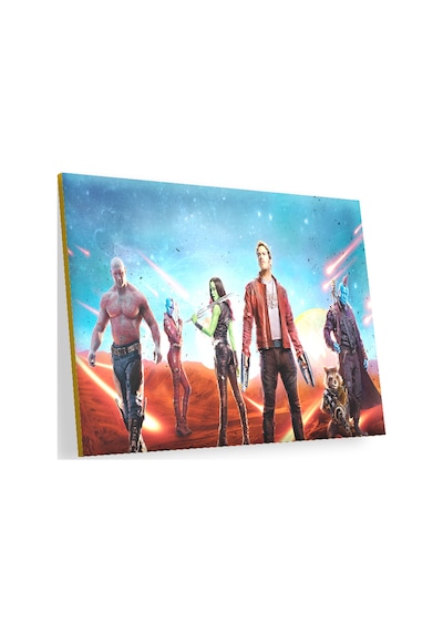 Cakasepetim Guardians Of The Galaxy Vol 2 Kahramanlar Ve Meteorlar Ahşap Mdf Tablo