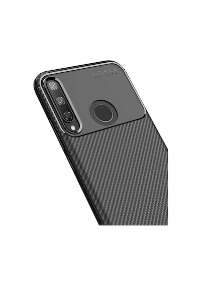Huawei P40 Lite E Kilif Karbon Silikon Case 433131150