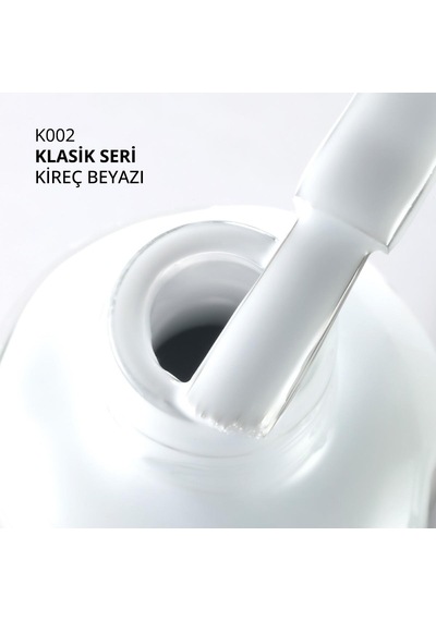 Kalıcı Oje K002, Kireç Beyazı, 10 Ml Diğer