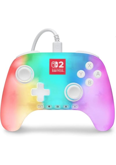 Powera Advantage Nintendo Switch 2 Lumectra Wired Pro Controller Kablolu Oyun Kolu Beyaz