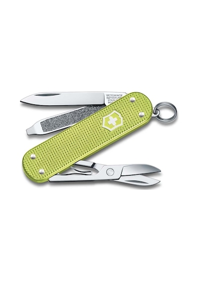 Victorinox 0.6221.241G Lime Twist Classic Alox Kamp Çakı Sarı