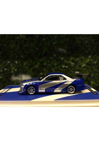 Tıme Mıcro Nıssan Skylıne Gt-r R34 Most Wanted 1/64 Pleksi