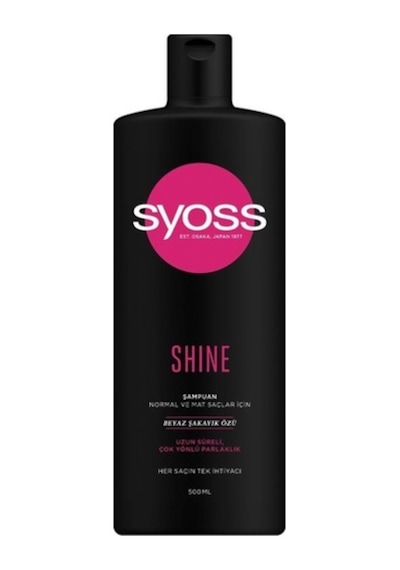 Syoss Shine Normal ve Mat Saçlar İçin Bakım Şampuanı 500 ML Syoss Shine Normal ve Mat Saçlar İçin Bakım Şampuanı 500 ML