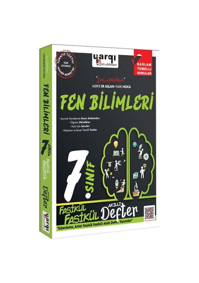 Yargı Ders Arkadaşım 7.sınıf Fen Bilimleri Fasikül Fasikül Akıllı Defter