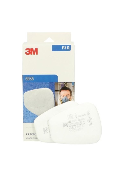 3M 5935 P3 Toz ve Sis Filtresi 1 Takım
