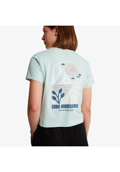 The North Face W Sun Regular Kadın T-shirt Nf0a8gqsg701 Mavi