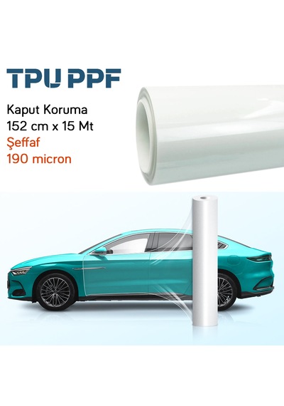 Sarpro Ppf Kaput Koruma Folyo Tpu Şeffaf 152 Cm X 15 Mt 190 Micron/7,5 Mil X75 Srp.ppf.001