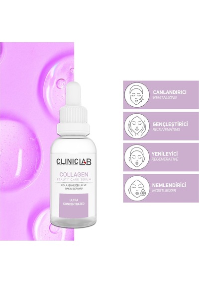 Cliniclab Kolajen İçeren Gençleştirici ve Güzellik Bakım Serumu 30 ML